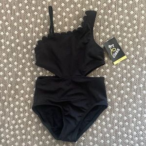 Black swimsuit